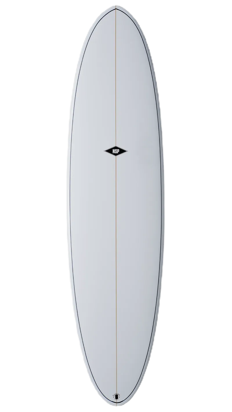 7'2 - (49L) - NSP Funboard Surfboard Rental Algarve - Image 1