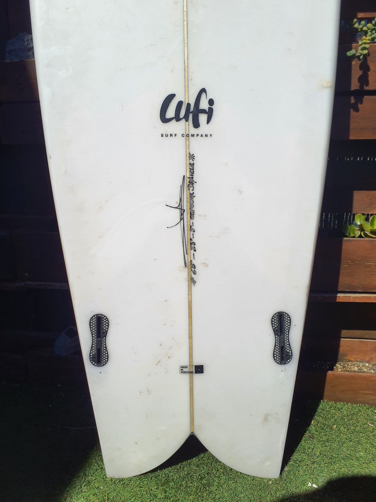 Used Surfboard 6'8'' LUFITwin 47estL Fin Boxs
