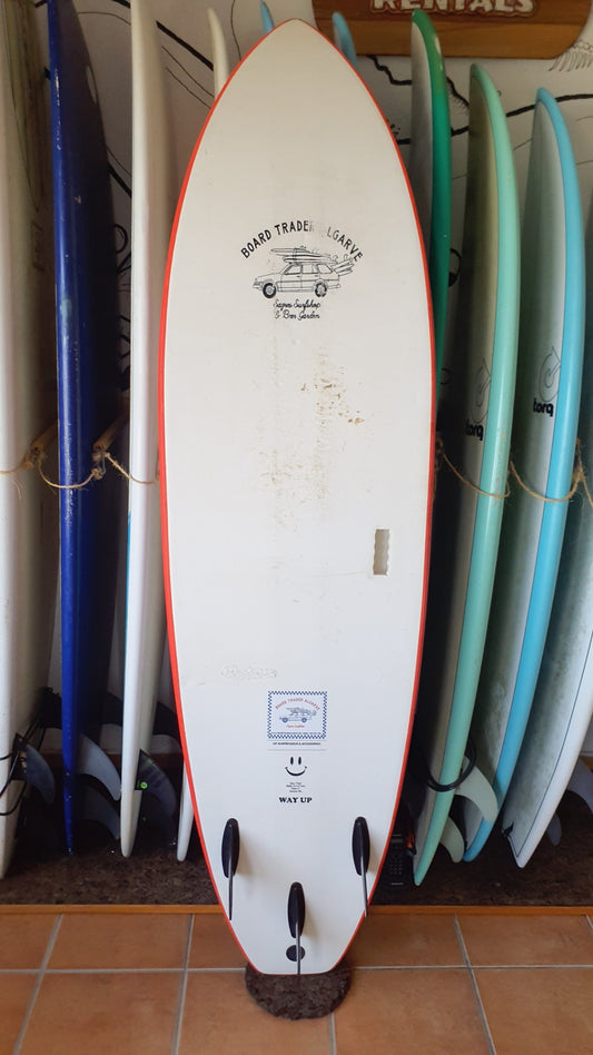 Used Surfboard 7'0'' UPSoftboard 55L Top View