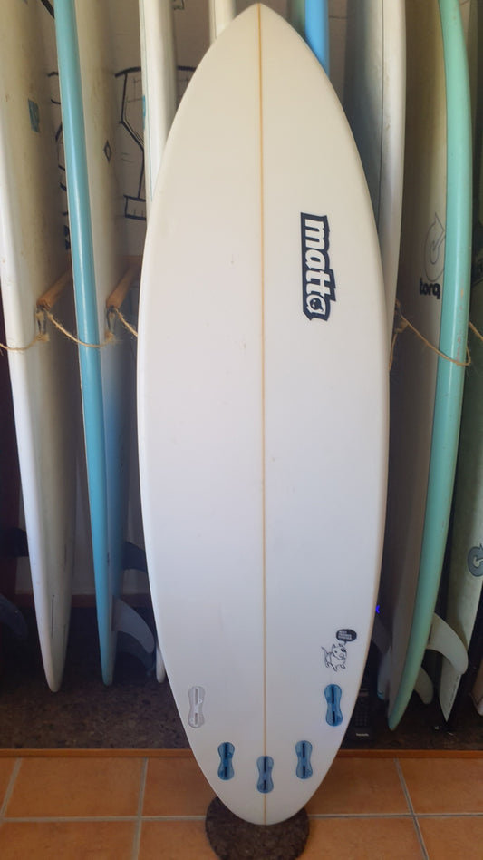 Used Surfboard 6'0'' MattaShortboard 32.3L Bottom View