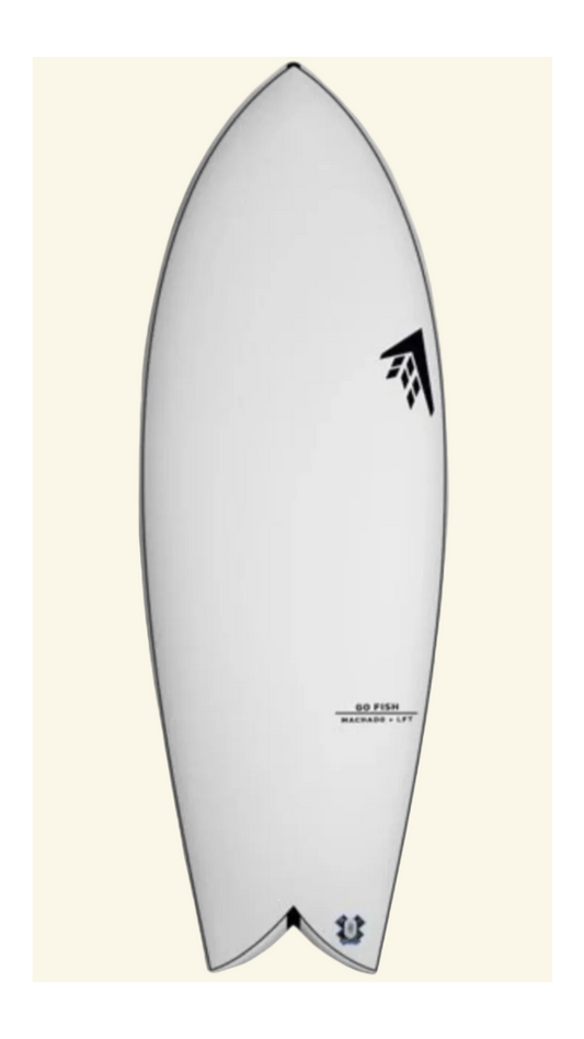 5'7 - (31.1L) - Fire Wire Go Fish, Twin