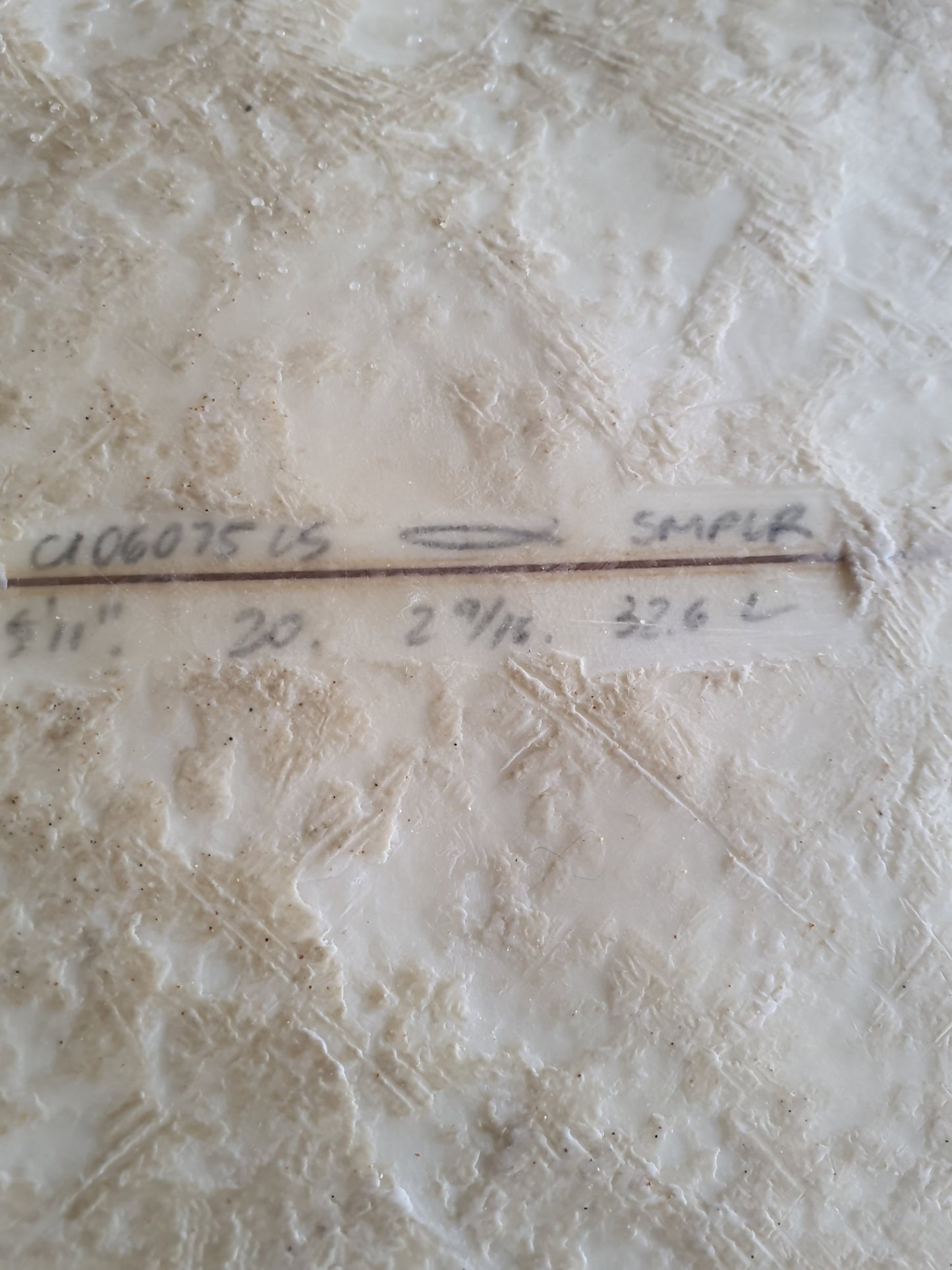 Al Merrick, Sampler 5'11" - 32.6L