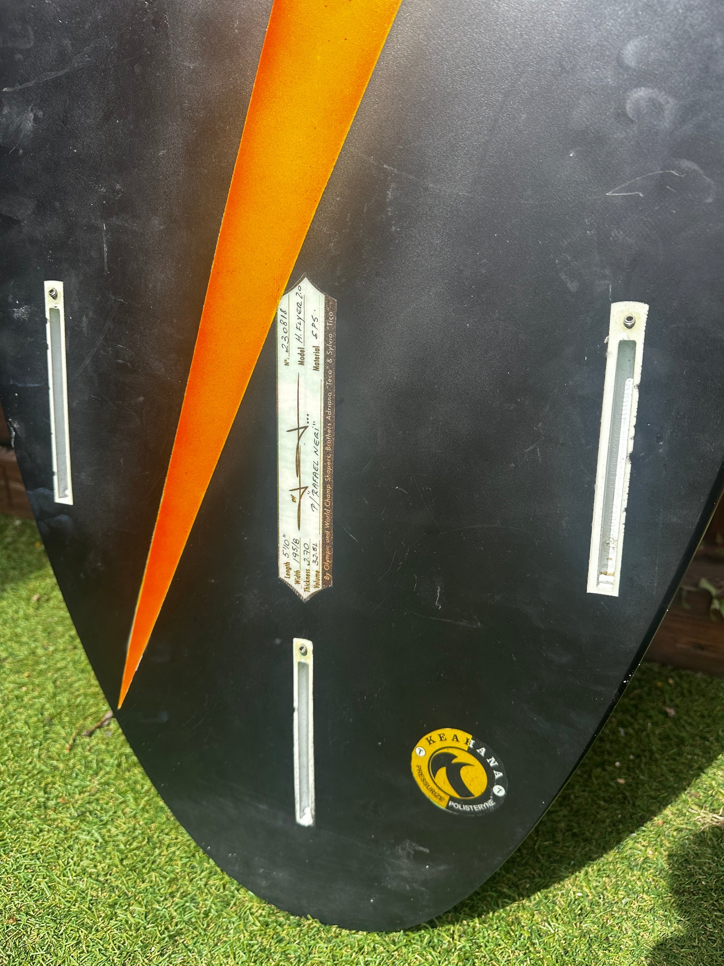 5'10 - (32L) - Silver Surf, High flyer 2.0