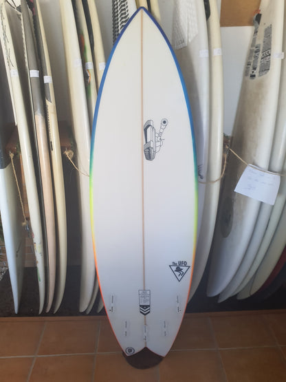 Used Surfboard 5'8'' ELSShortboard 32.2L Top View