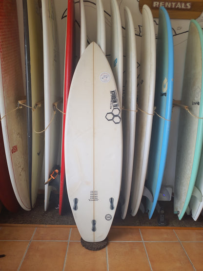Used Surfboard 5'11'' Al MerrickShortboard 32.6L Bottom View