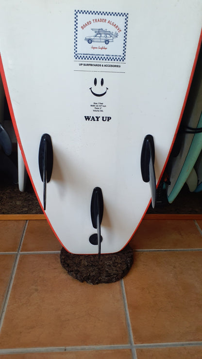 Used Surfboard 7'0'' UPSoftboard 55L Bottom View