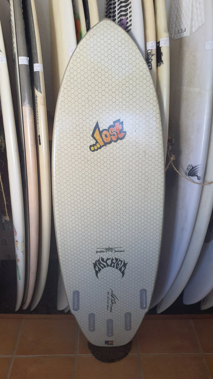 Used Surfboard 5'3'' Libtech X lostGroveler 28L Bottom View