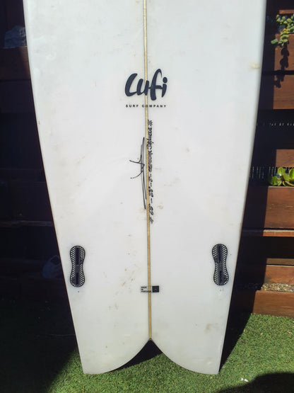 Used Surfboard 6'8'' LUFITwin 47estL Fin Boxs