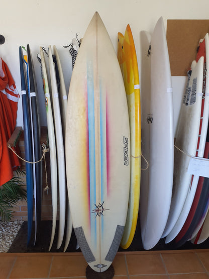 Used Surfboard 6'8'' Safari surfboardStep-up 38estL Top View