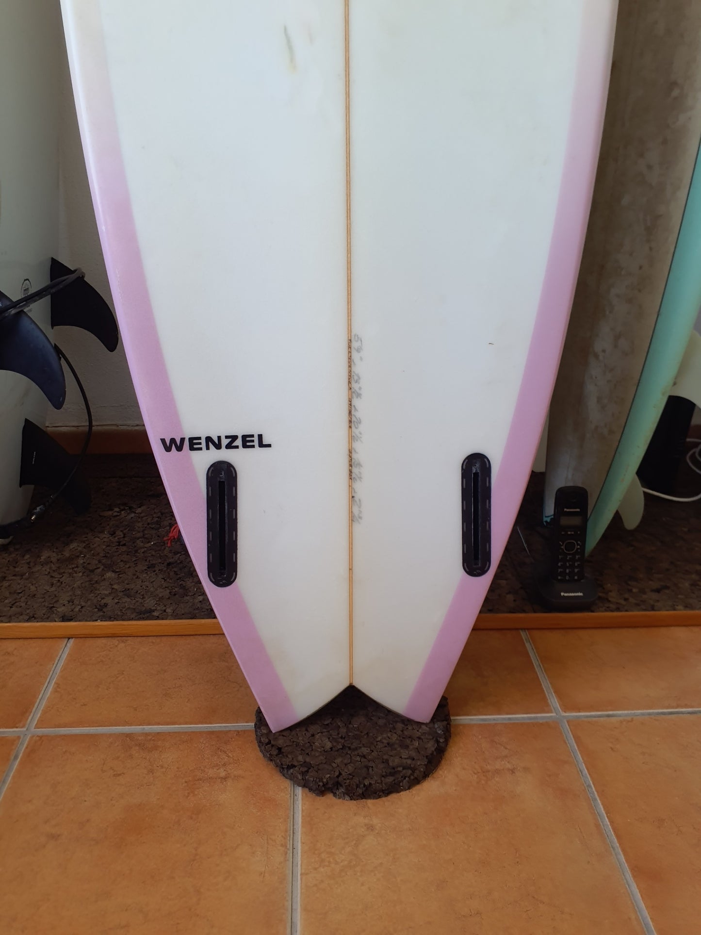 Used Surfboard 5'9'' WenzelTwin 33estL Fin Boxs