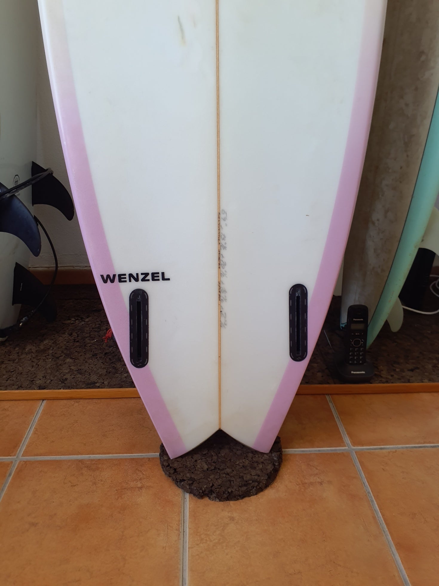 Used Surfboard 5'9'' WenzelTwin 33estL Fin Boxs