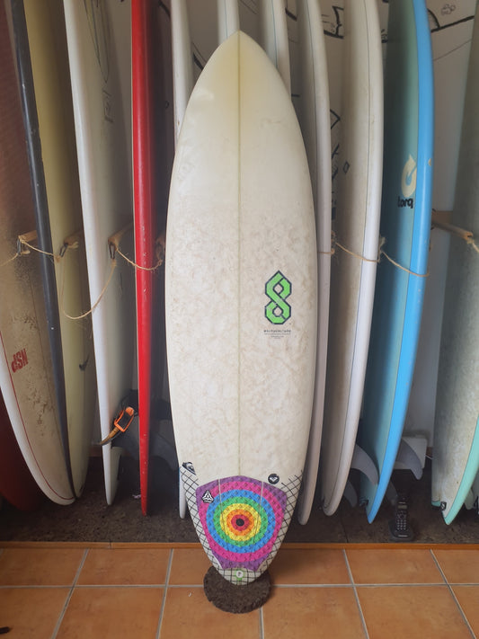 Used Surfboard 6'0'' Board CultureShortboard 35.91L Top View