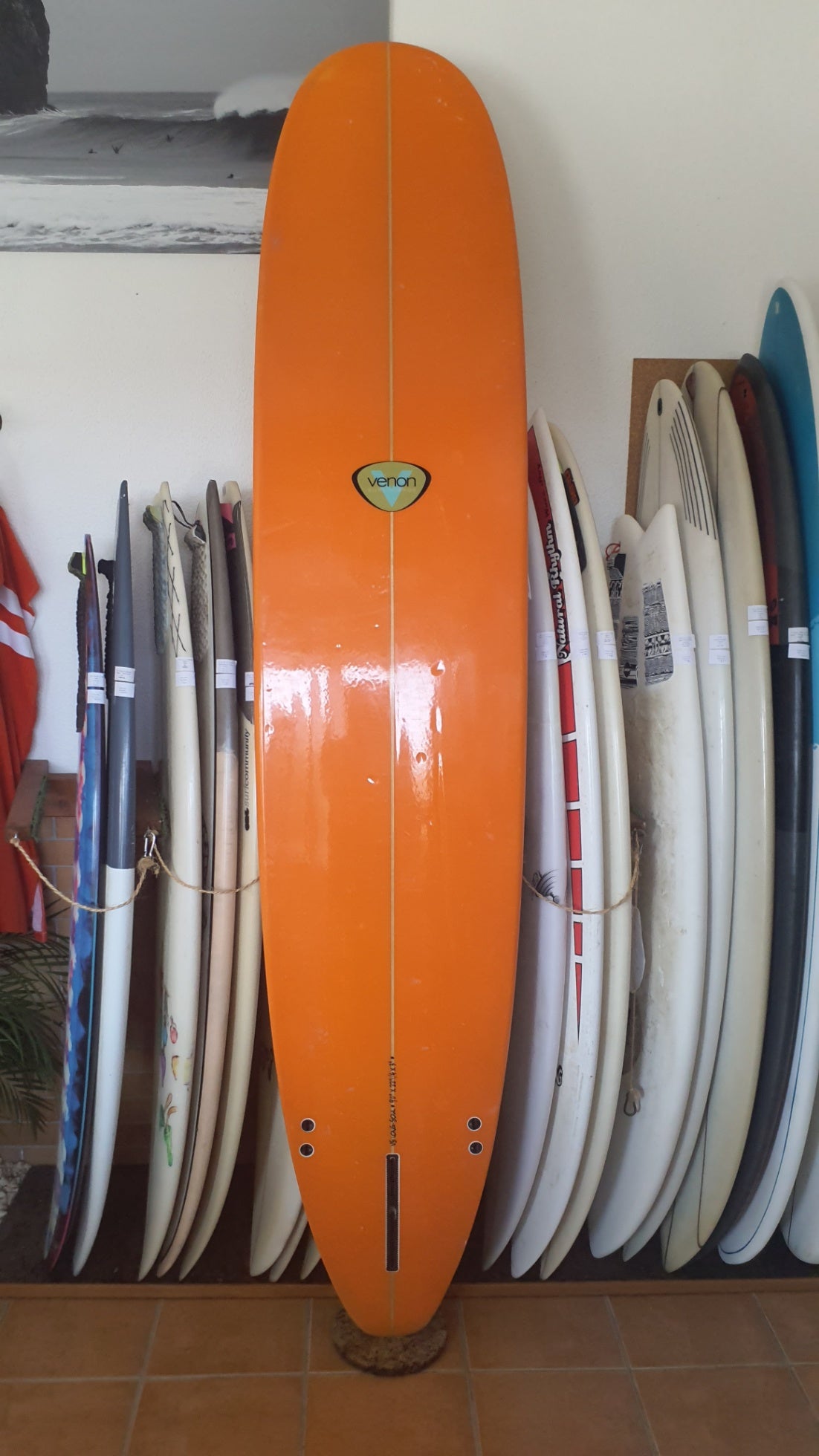 Used Surfboard 9'0'' VenonLongboard 65L Bottom View