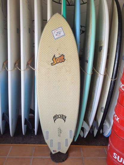 Used Surfboard 5'10'' Libtech X lostGroveler 35.6L Bottom View