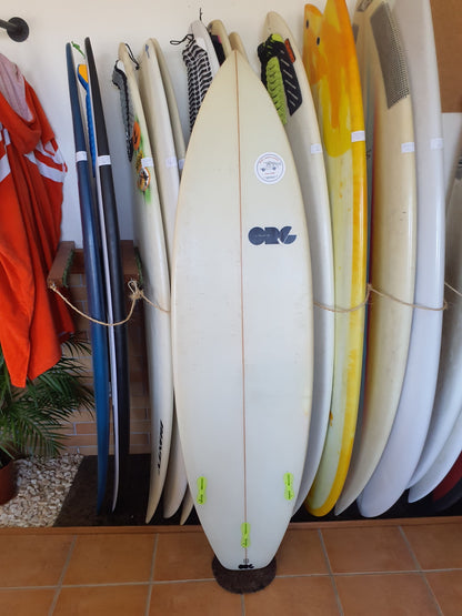 Used Surfboard 6'1'' ORGShortboard 29.4L Bottom View