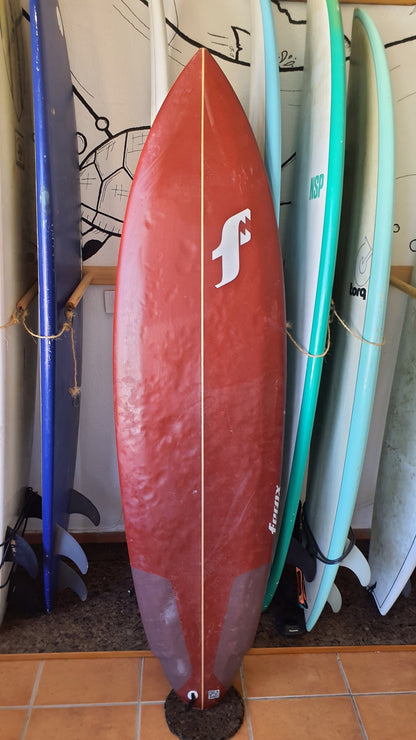 Used Surfboard 6'3'' FeroxShortboard 35.8L Top View