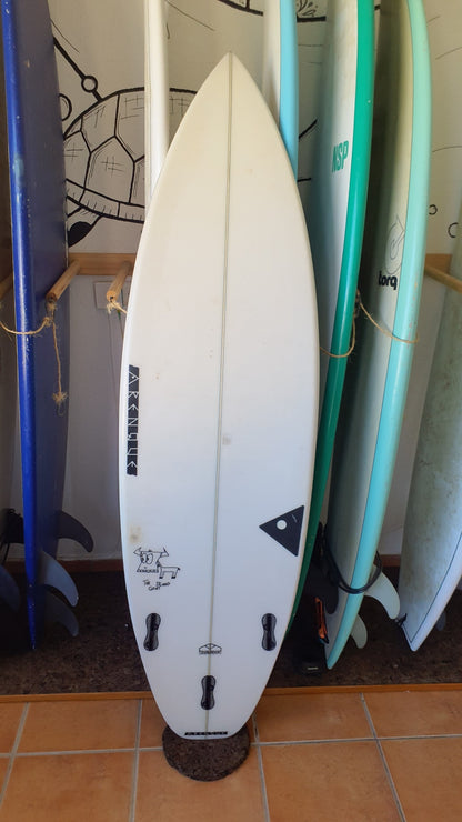 Used Surfboard 5'10'' ArenqueShortboard 33.36L Bottom View