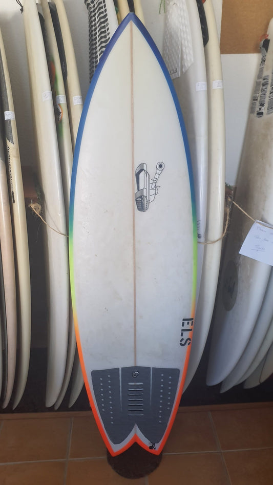 Used Surfboard 5'8'' ELSShortboard 32.2L Bottom View
