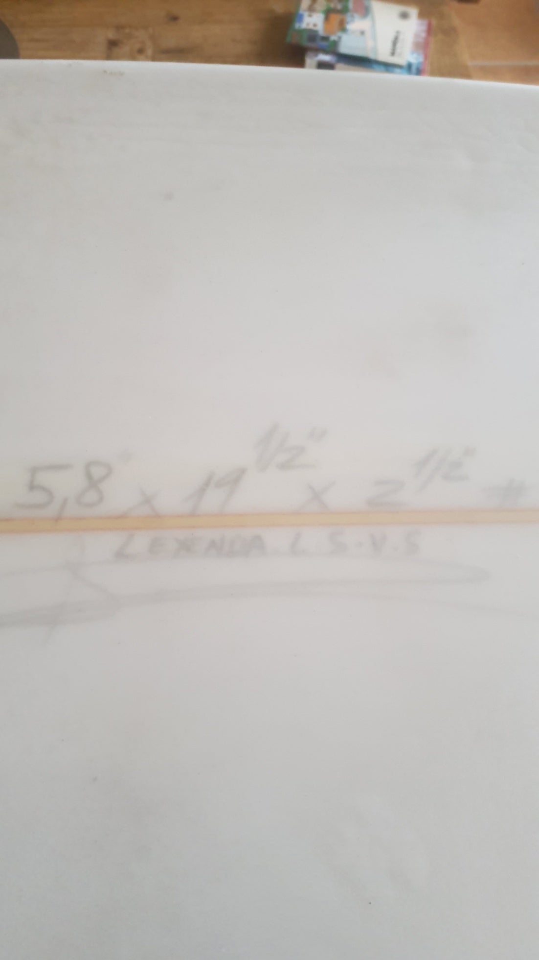 Used Surfboard 5'8'' Jorge LeyendaShortboard 29estL Other views