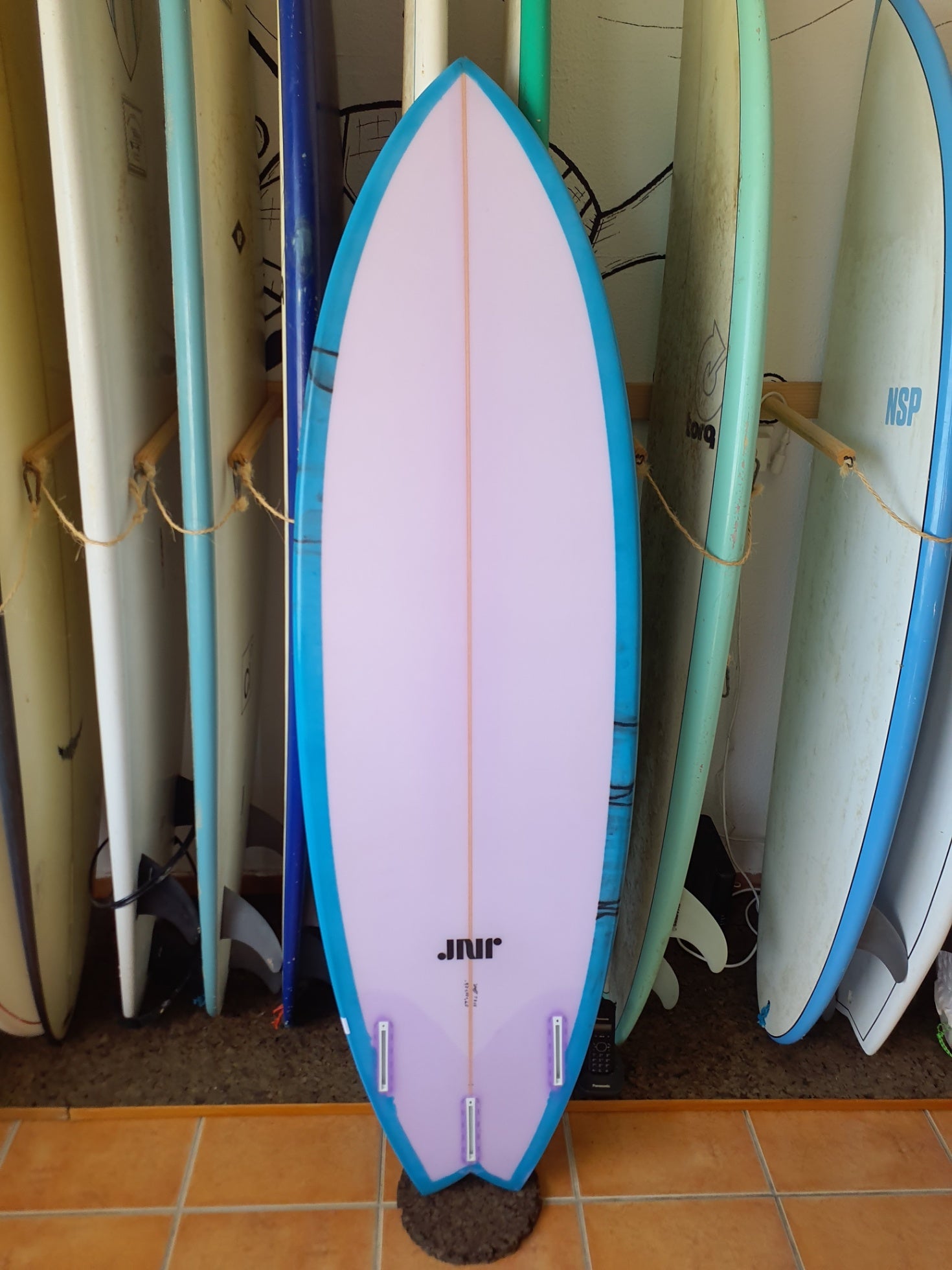 Used Surfboard 5'9'' JNRShortboard 31.3L Bottom View