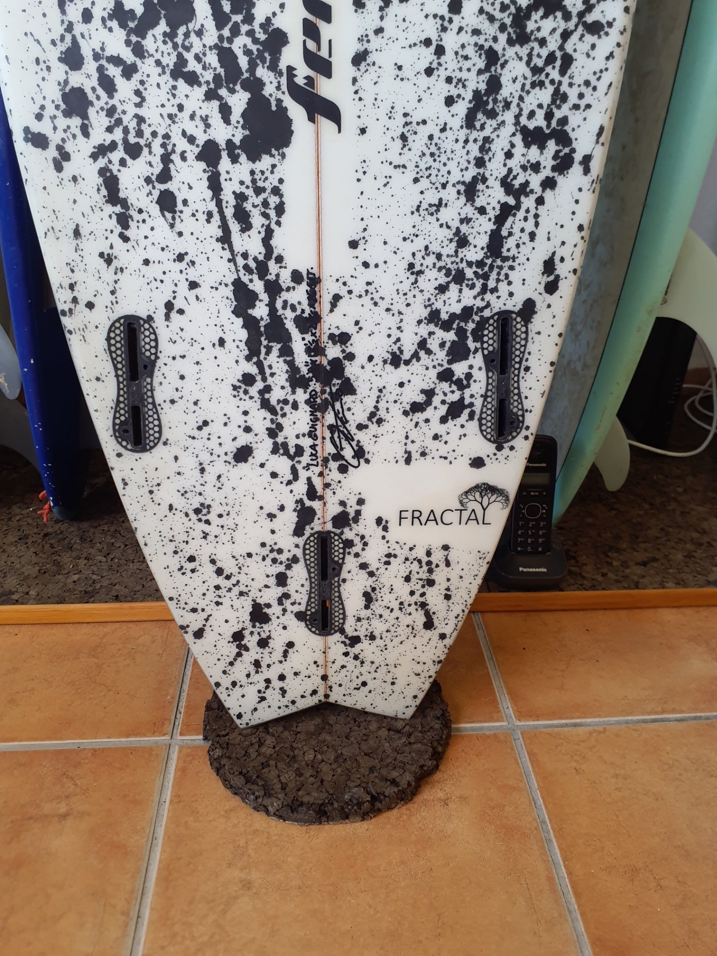 Used Surfboard 5'8'' FeroxShortboard 26.5L Fin Boxs