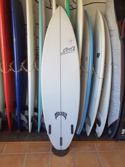 Used Surfboard 6'4'' Lost MayhemSoftboard Performance 34.5L Bottom View