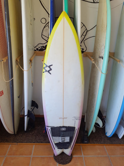 Used Surfboard 5'9'' WenzelTwin 33estL Top View