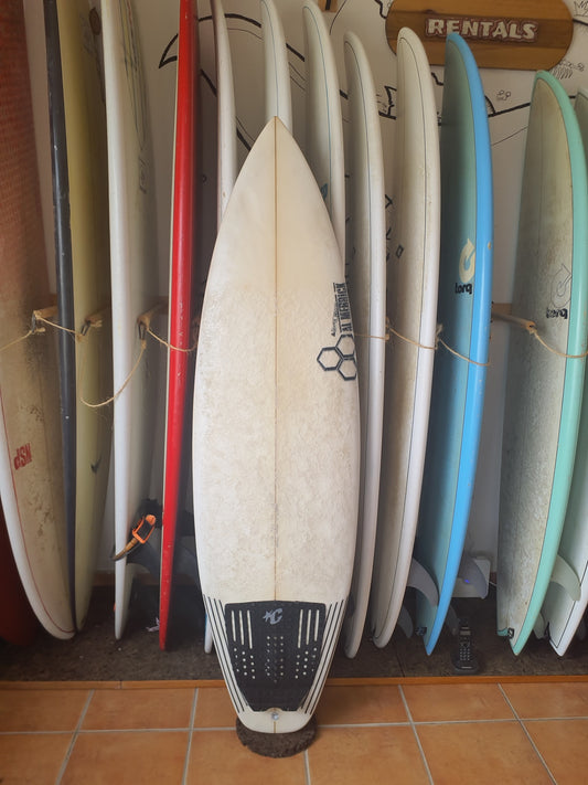 Used Surfboard 5'11'' Al MerrickShortboard 32.6L Top View