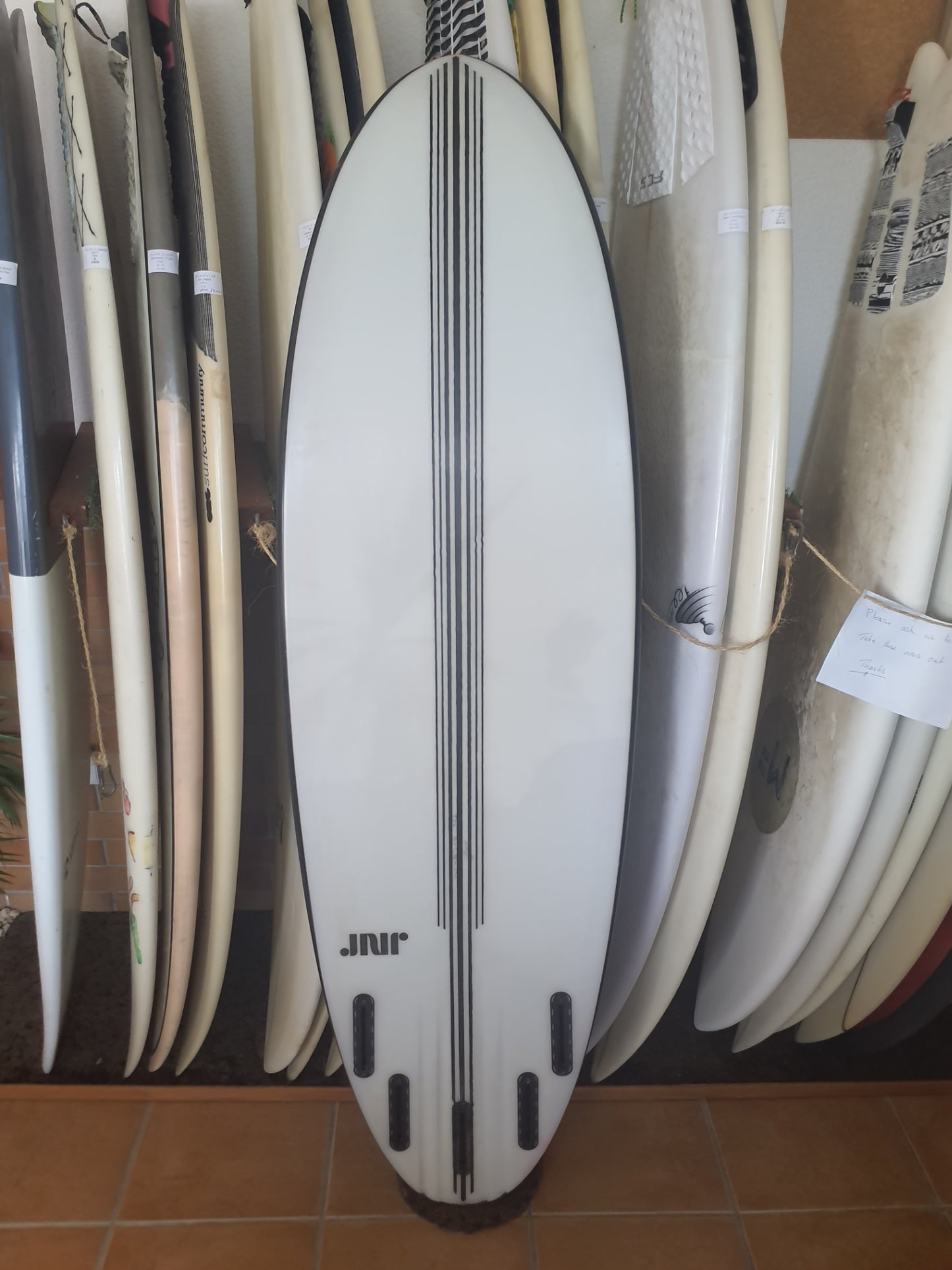 Used Surfboard 5'3'' JnrShortboard 32L Bottom View