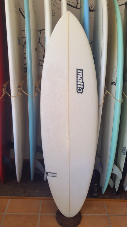 Used Surfboard 6'0'' MattaShortboard 32.3L Top View