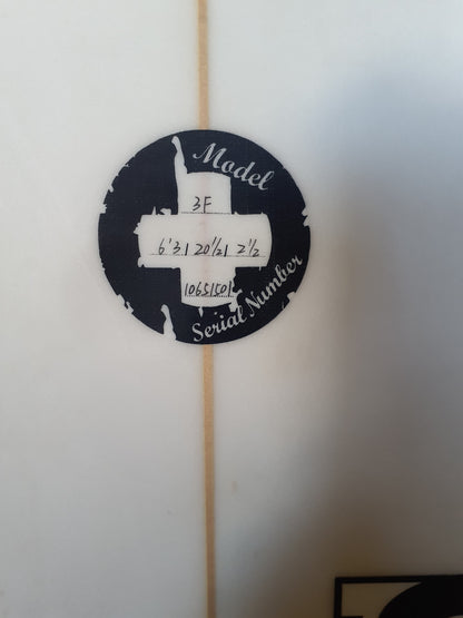 Used Surfboard 6'3'' MBGroveler 36estL Other views