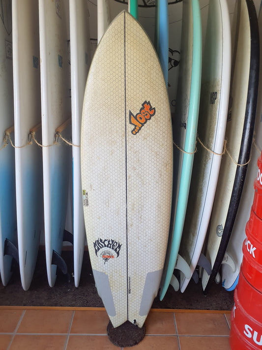 Used Surfboard 5'10'' Libtech X lostGroveler 35.6L Top View