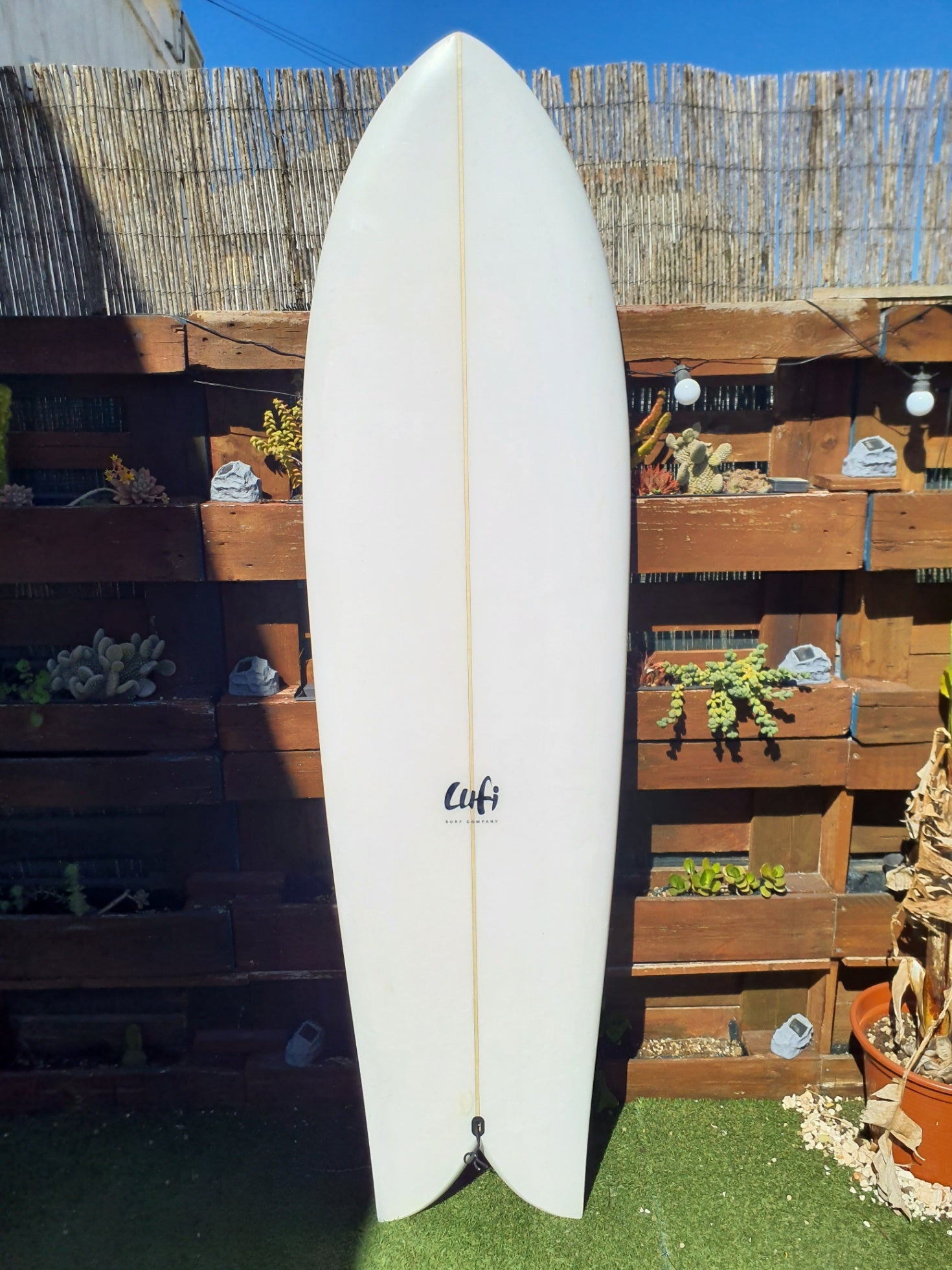 Used Surfboard 6'8'' LUFITwin 47estL Top View