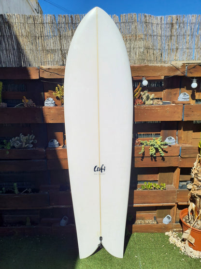 Used Surfboard 6'8'' LUFITwin 47estL Top View