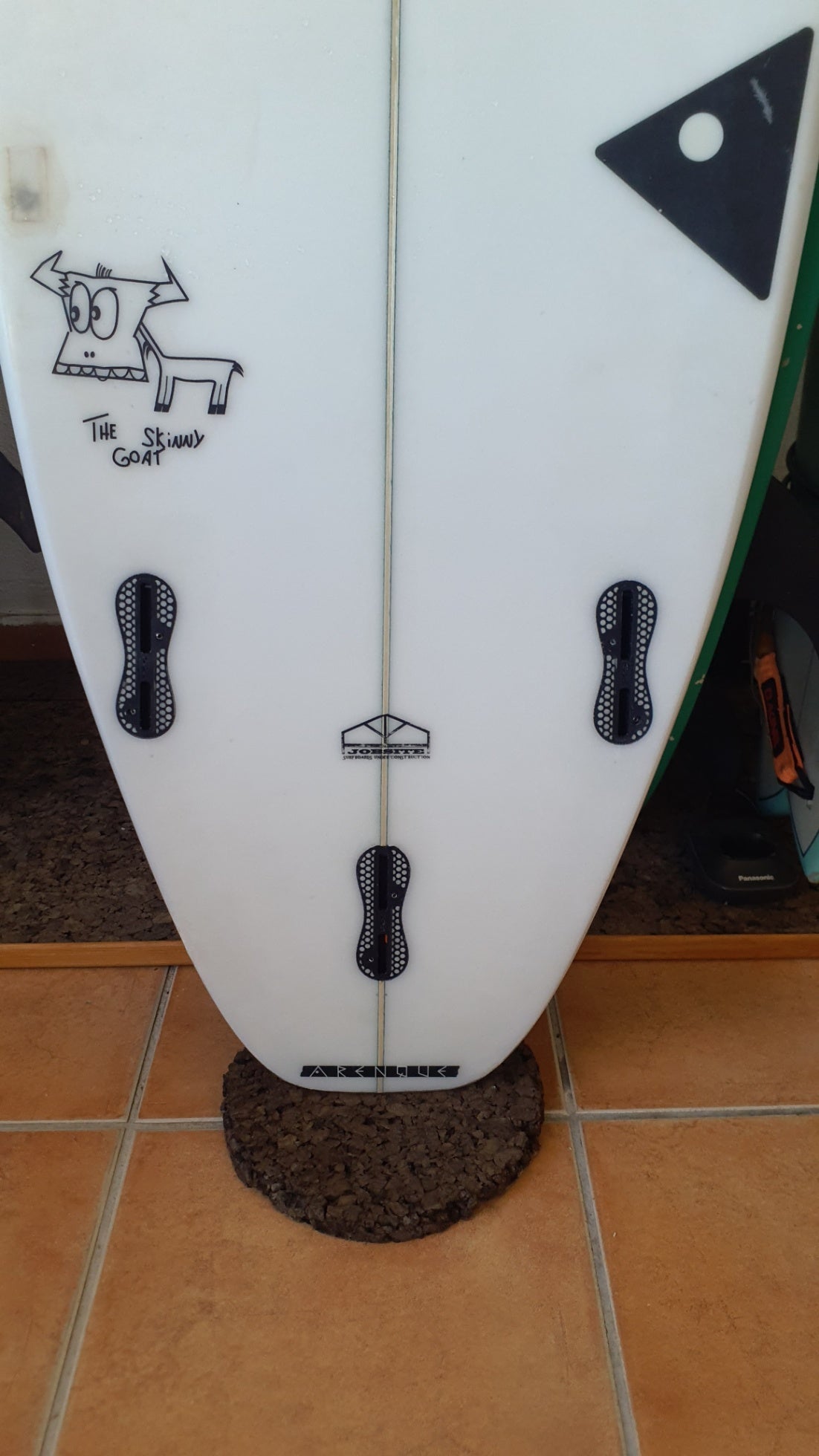 Used Surfboard 5'10'' ArenqueShortboard 33.36L Fin Boxs