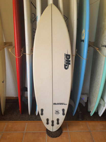 Used Surfboard 5'11'' DHDShortboard 33.5L Bottom View