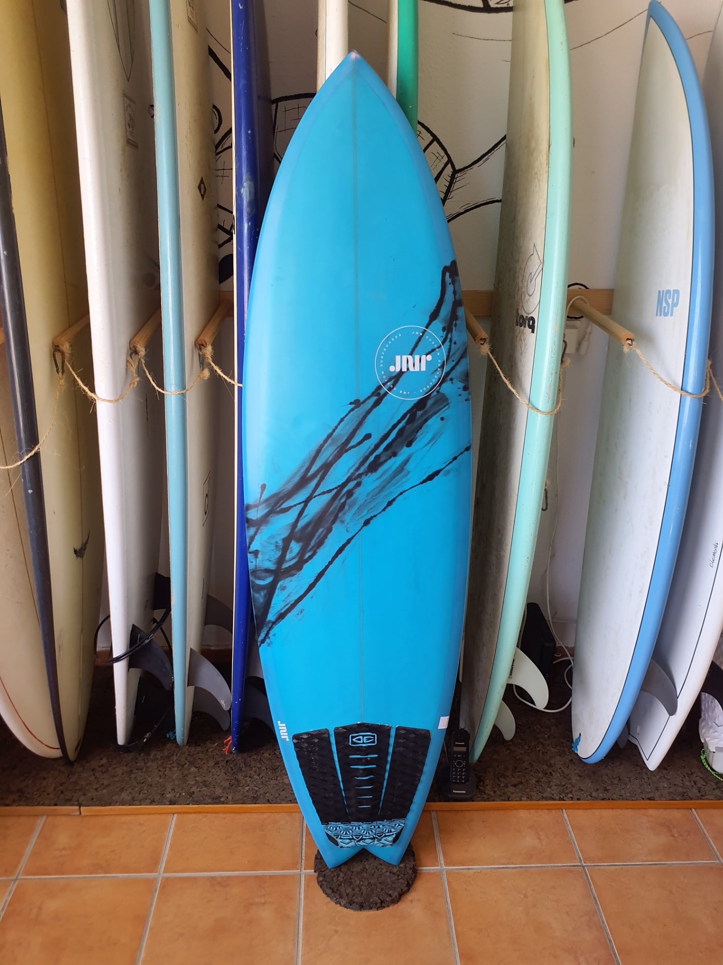 Used Surfboard 5'9'' JNRShortboard 31.3L Top View